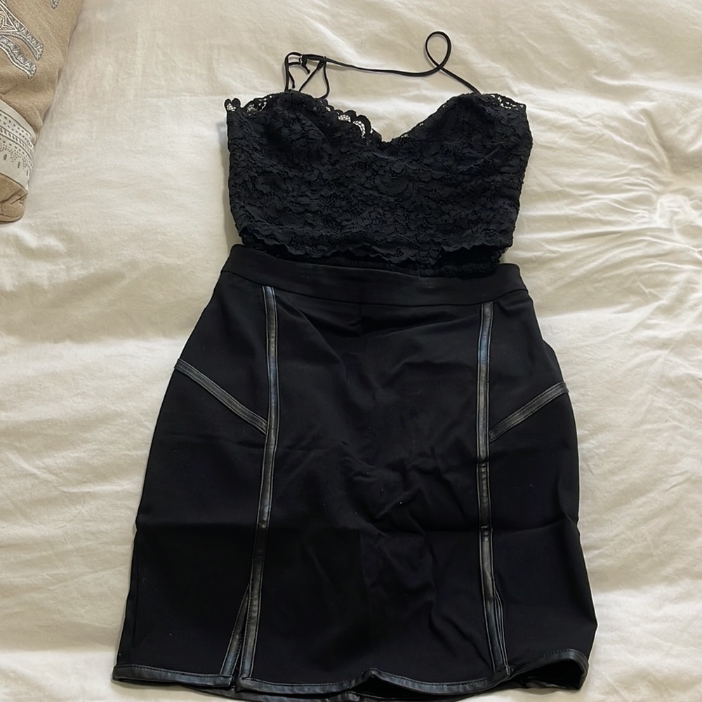 G by Guess Black, High-Waisted Mini Skirt